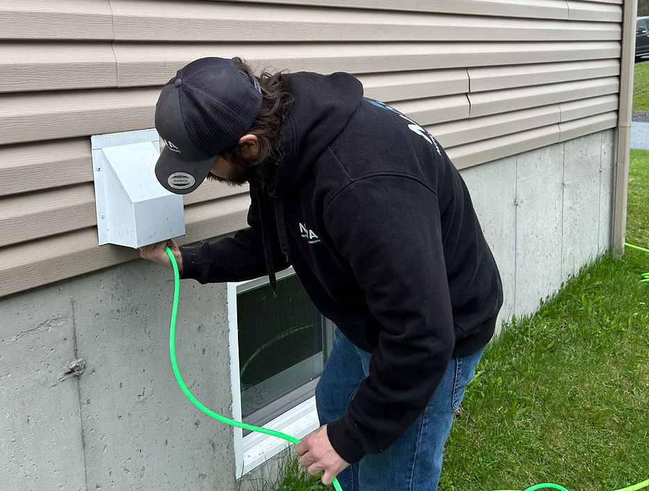 Nettoyage de conduits de sécheuse