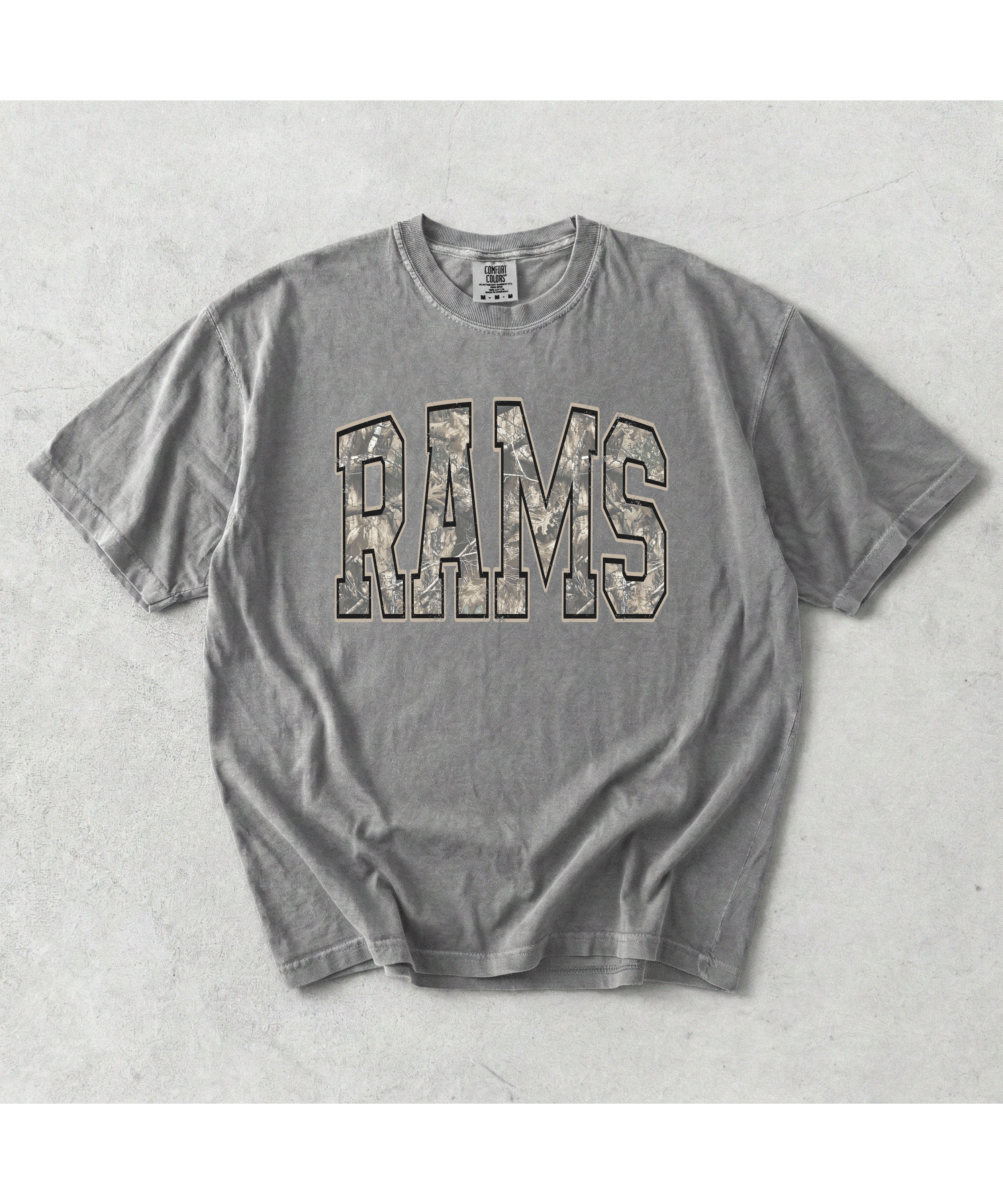 Camo Rams T-Shirt
