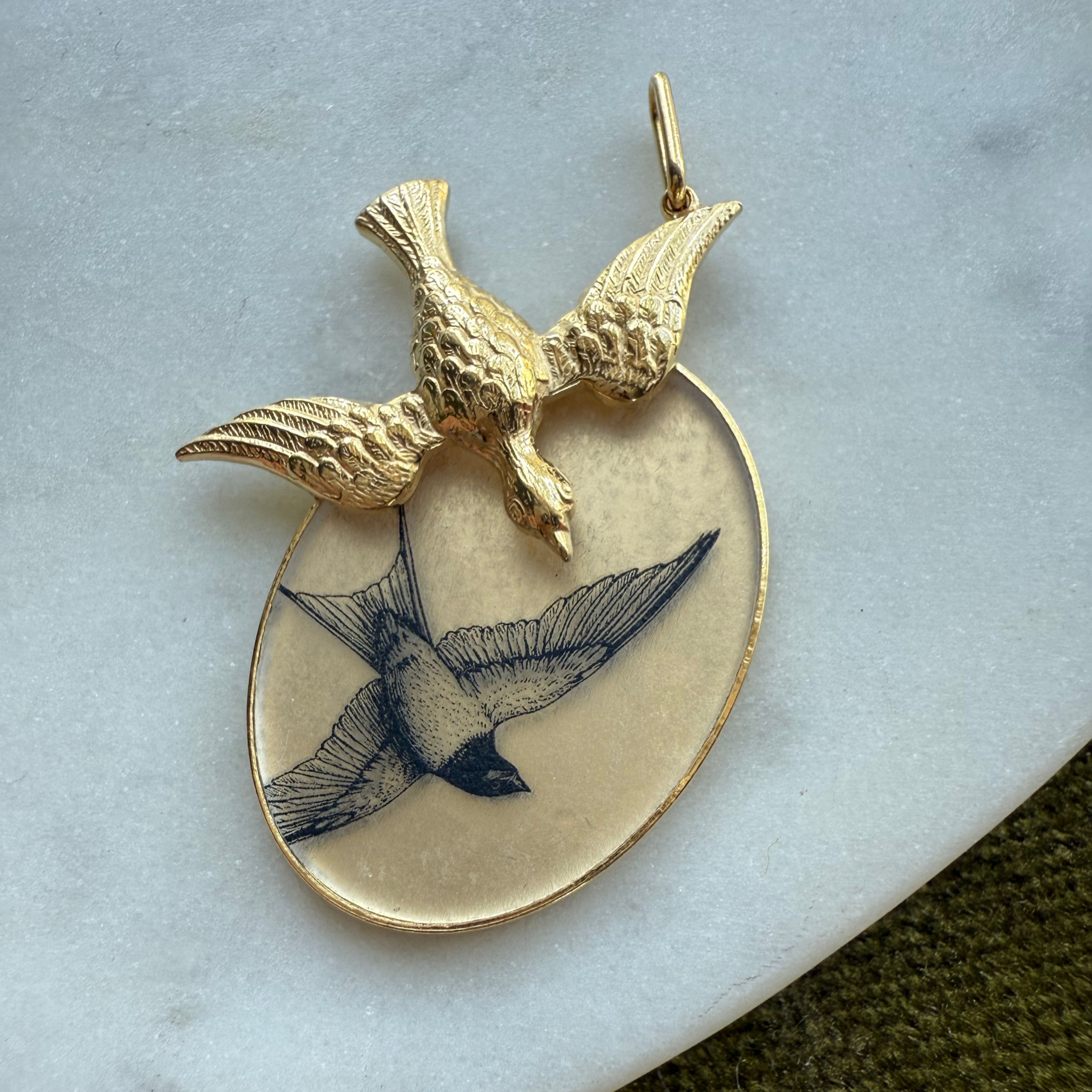 Anzu Jewelry "Spread Your Wings" Charm