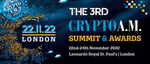 Countdown to the Crypto AM Summit and Awards 2022