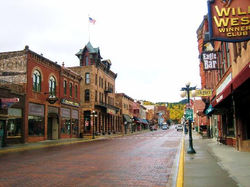 Downtown Deadwood, Black Hills, SD