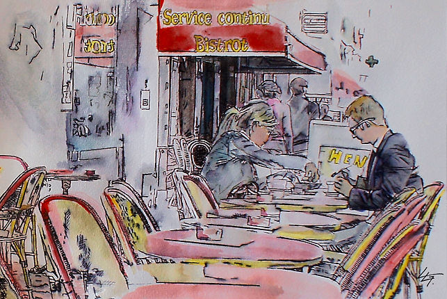 Aux pieds de la Butte Montmartre