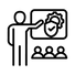 Icon that represents the training given to the collaborators of Labradors Painting, evidencing the commitment to qualificatio