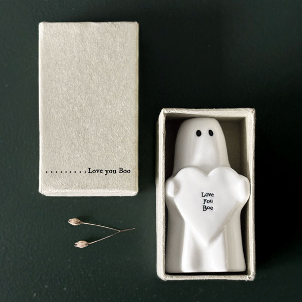 Thumbnail: Ceramic Ghost Vase – Love You Boo