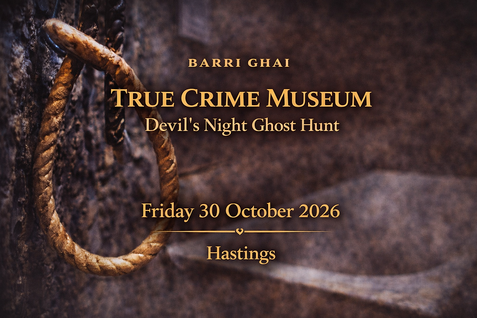 True Crime Museum Devil's Night Ghost Hunt 2026