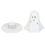 Thumbnail: Autographed Ceramic Ghost Tea Light & Incense Cone Holder