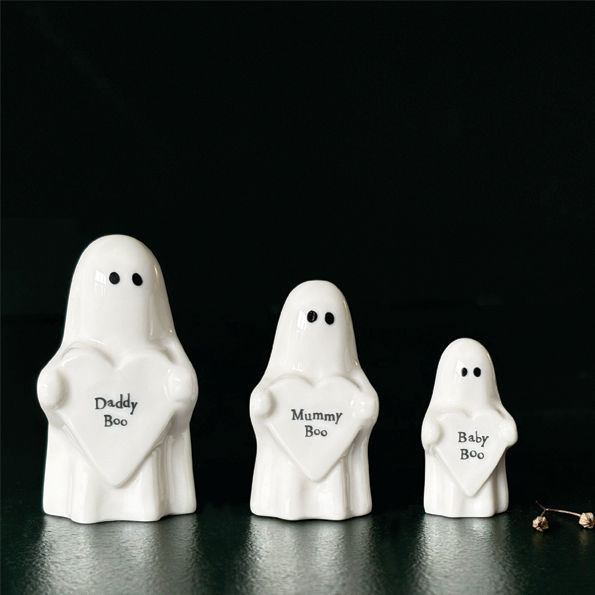 Thumbnail: Standing Ceramic Ghost Figurine – Baby Boo