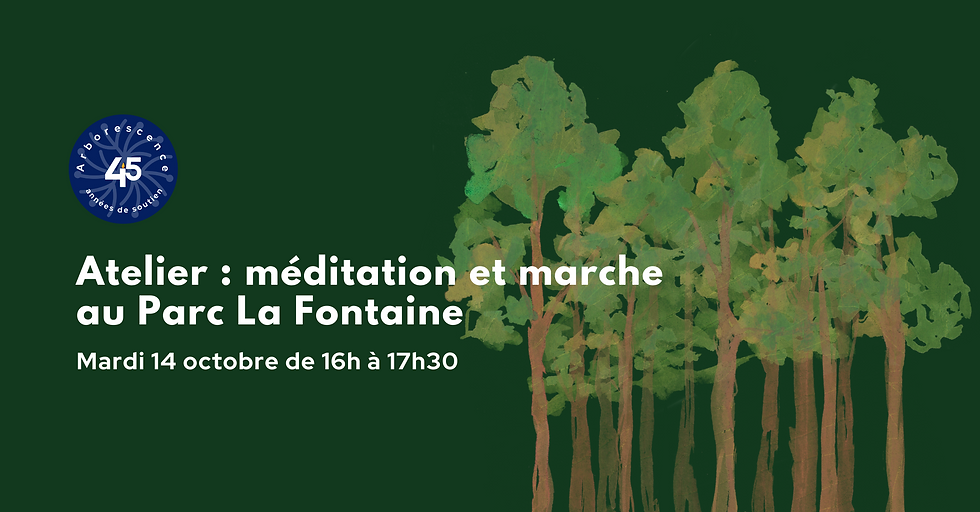 Atelier de méditation et marche
