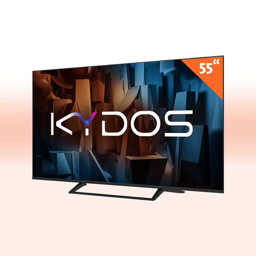 TV Kydos Google 55" QLED UHD K55GU22CQ00 / 55" TV / Beeindruckende Schärfe, lebendige Farben und tiefer Kontrast / 4K Ultra HD-Auflösung (3840 x 2160) // Sale-Point.ch