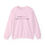 Thumbnail: Please Hold While I Overthink This Crewneck Sweatshirt
