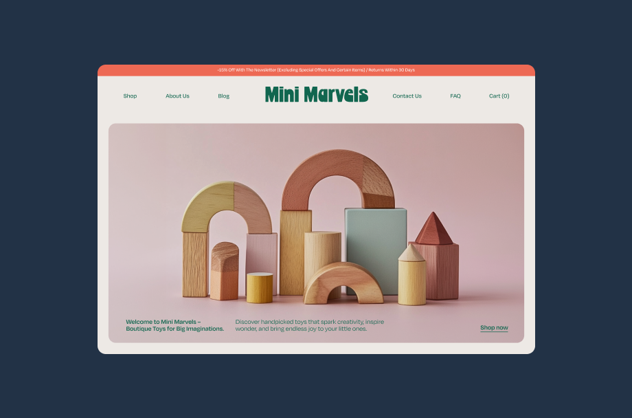 What's the best way to create an online store?