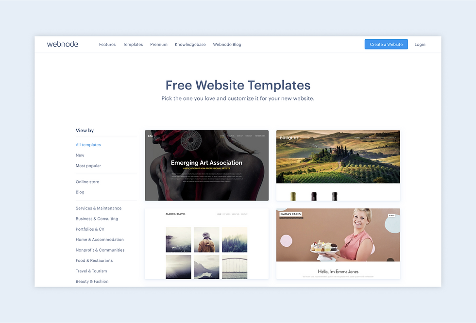 Best website builders for freelancers