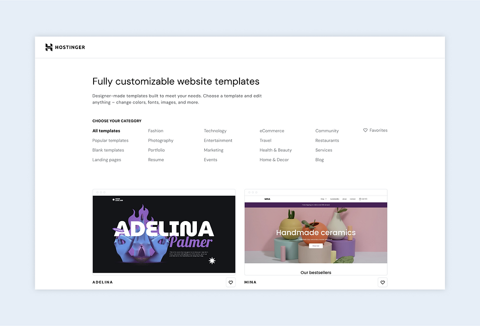 Best website builders for freelancers