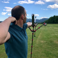Man Doing Archery