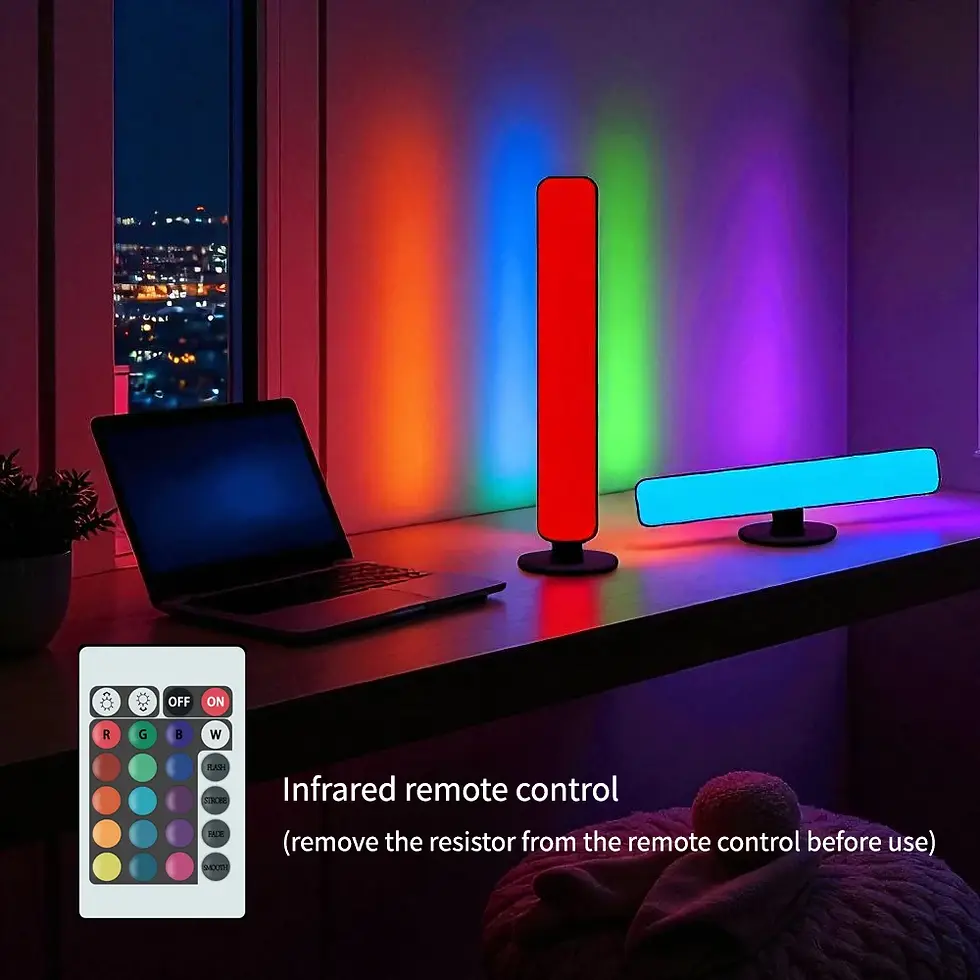 Thumbnail: RGB Pickup Light Music Rhythm Lights Upgraded USB Rechargeable Model Christmas D