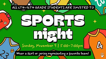 Central Students Youth Sports Night | Central United Methodist Church (Lenoir City, TN)