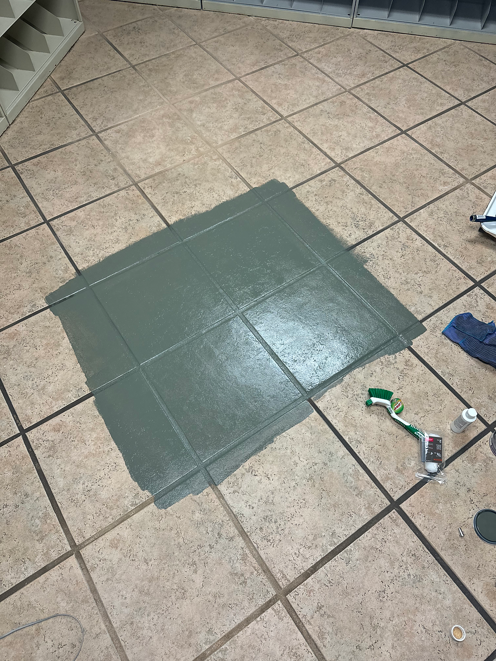 Rustoleum Painted Tile