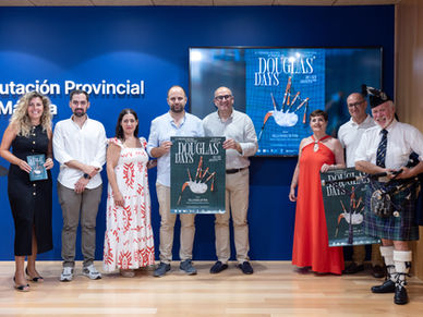 Presentación del cartel oficial de las XX Jornadas Escocesas de Teba