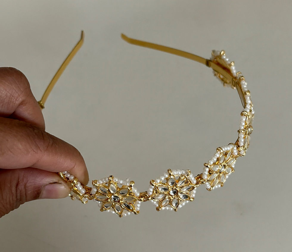 Thumbnail: Kundan headband 