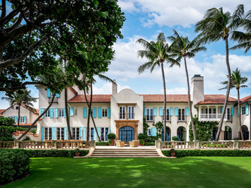 Spectacular renovation of a historic mansion in Palm Beach Florida.