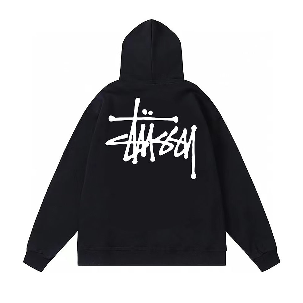 Stussy Black Hoodie