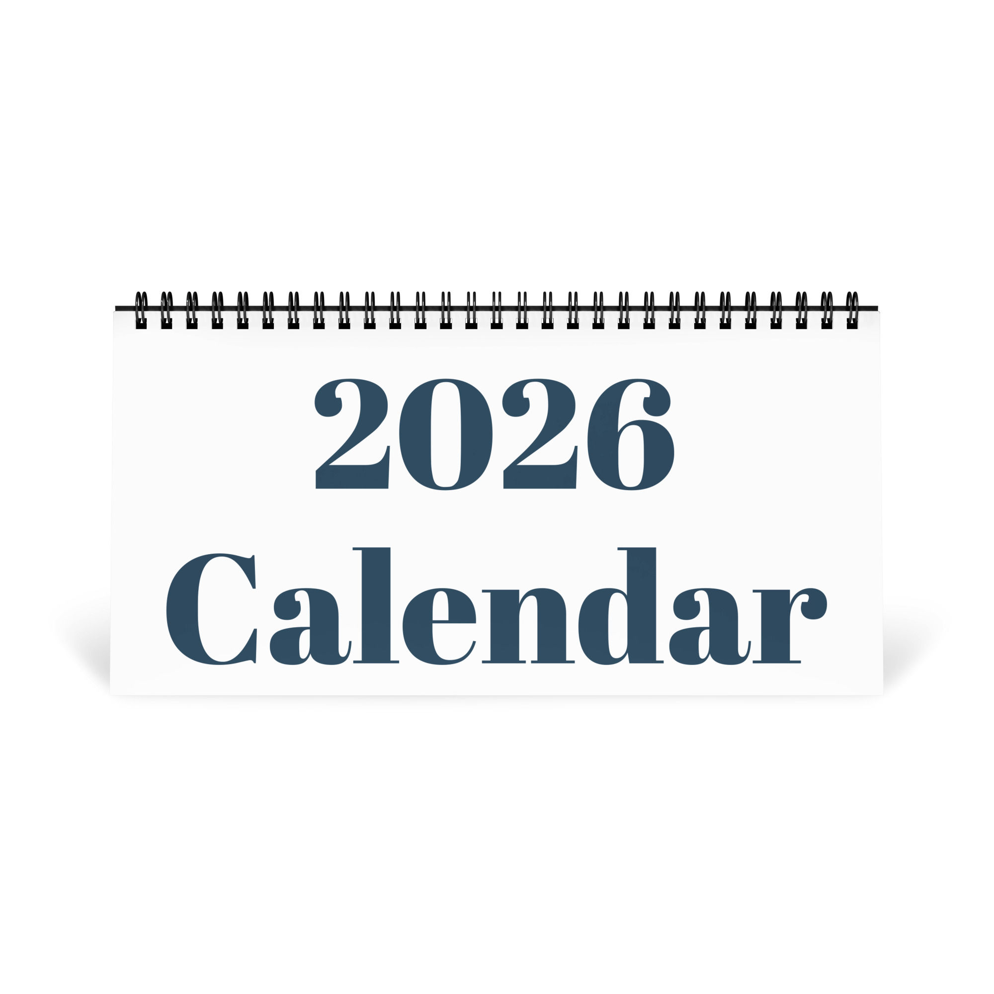 Desk calendar 2026