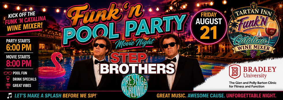 Bring Your Own Pool Pool Party - Step Brothers Edition