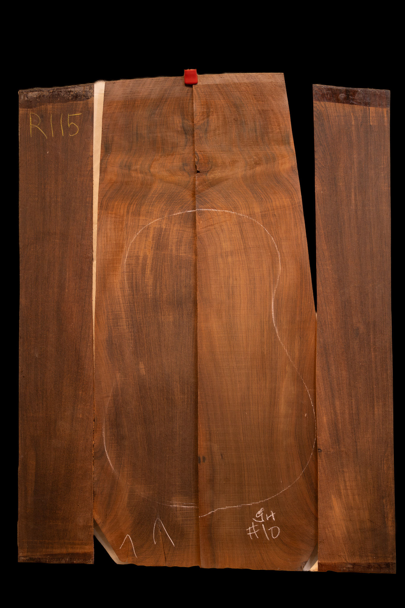 r115 Brazilian rosewood guitar set Mastergrade