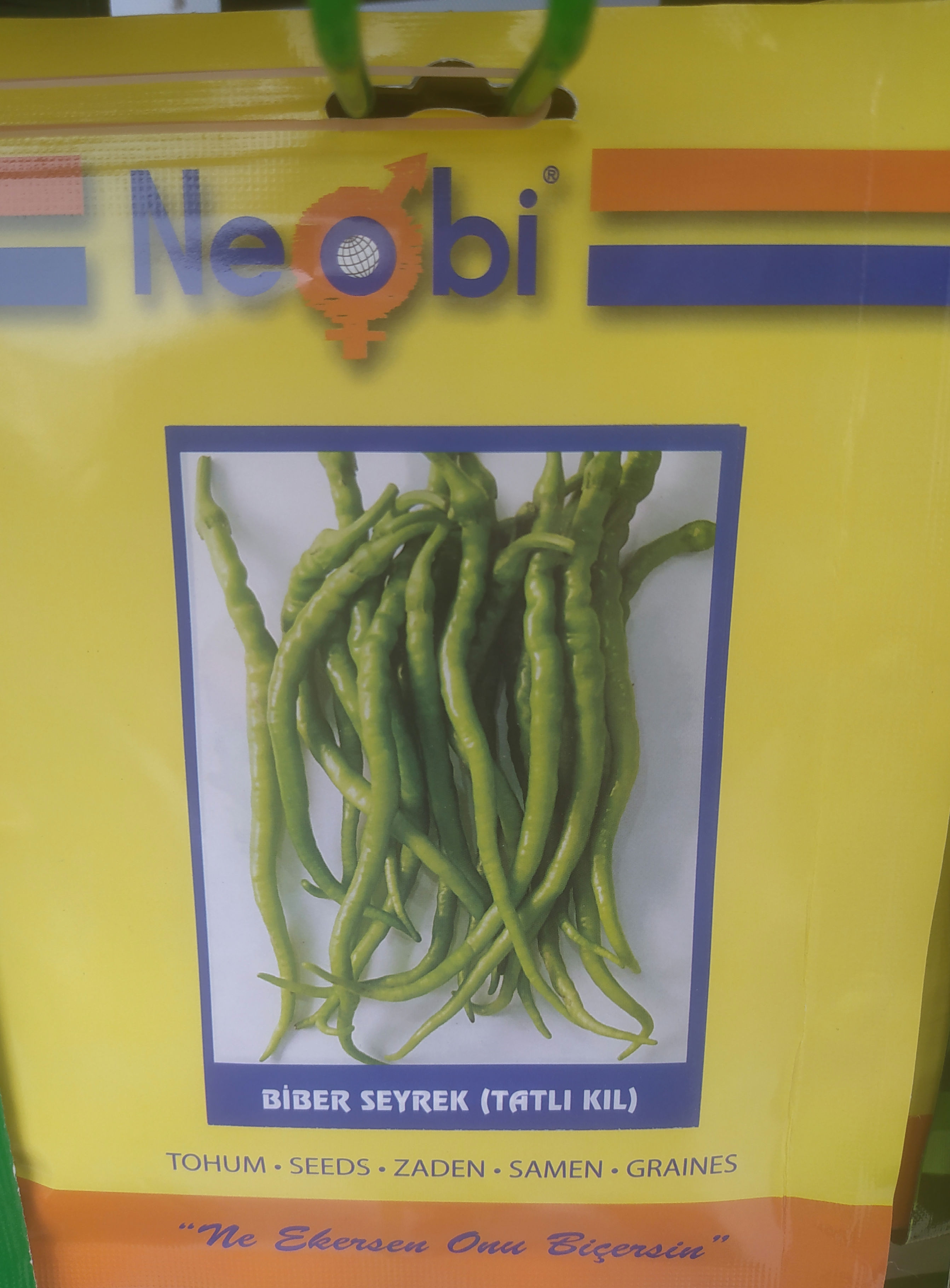 NEOBİ BİBER SEYREK TATLI KIL 