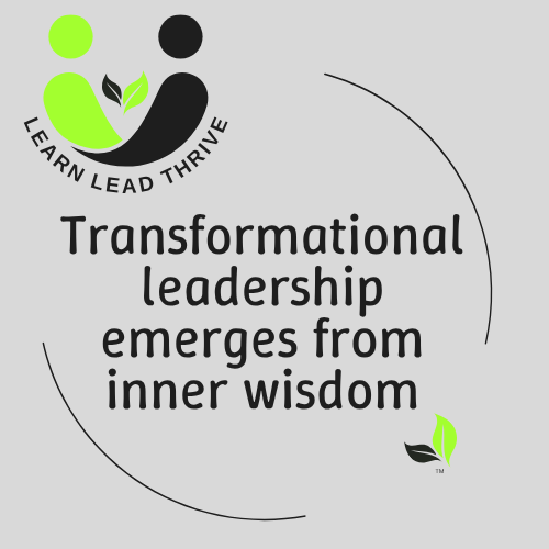 LLT Logo - Transformational leadership emerges from inner wisdom