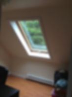 Bedroom w/ skylight
