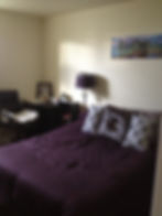 Lower apartment bedroom