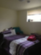Lower apartment bedroom