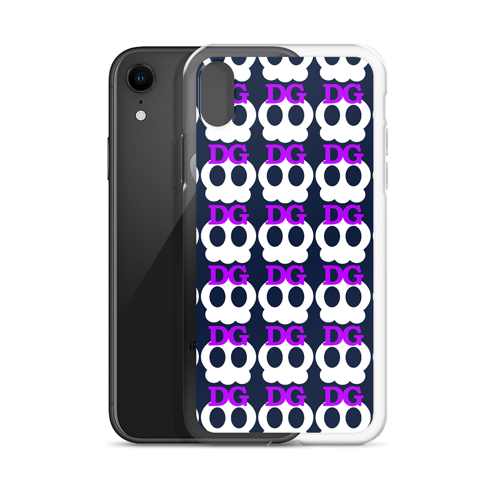 Thumbnail: Deadgirl Skull Pattern iPhone Case