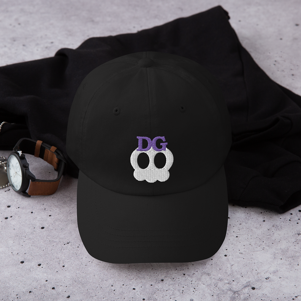 Thumbnail: Deadgirl Skull Logo Dad Hat