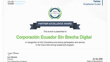 Partner Excellence Award - CESBDI