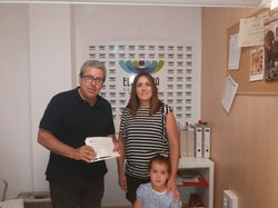Rocío Sánchez ganadora de los 200€