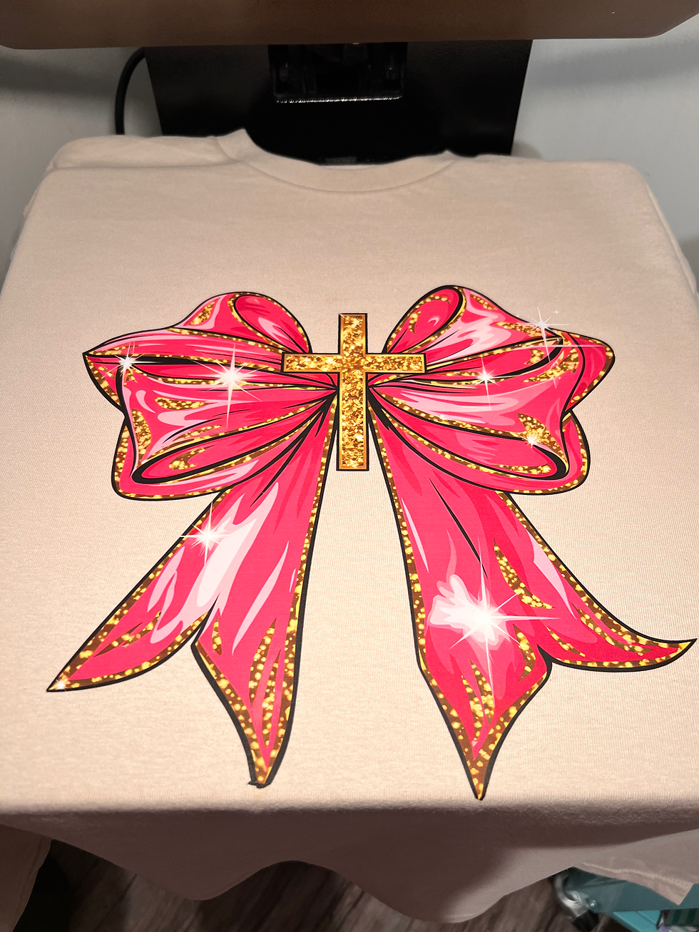 Golden Bow Tee