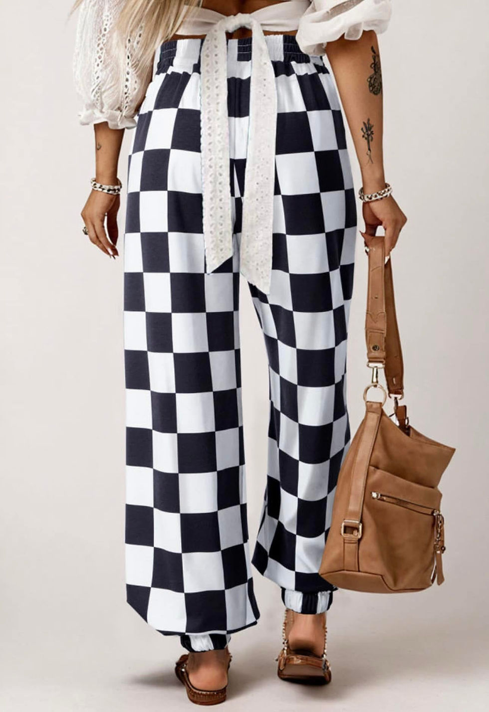 Thumbnail: Checkered Balloon Pants