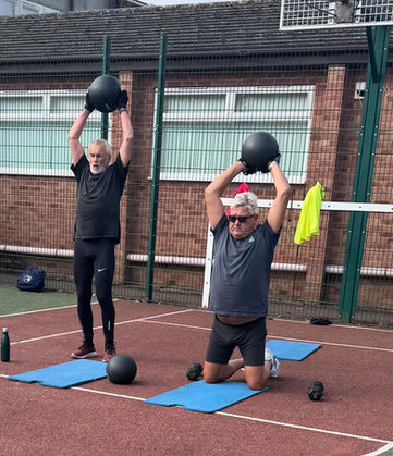 Mindful Fitness members working out