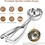 Thumbnail: Cookie Scoop for Baking Set of 3 - Ice Cream Scoop Stainless Steel - Ice Cream S