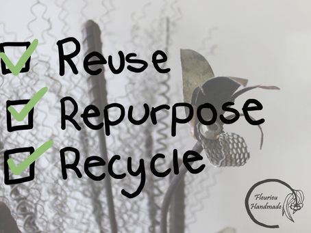 Reuse, Repurpose and Recycle.
