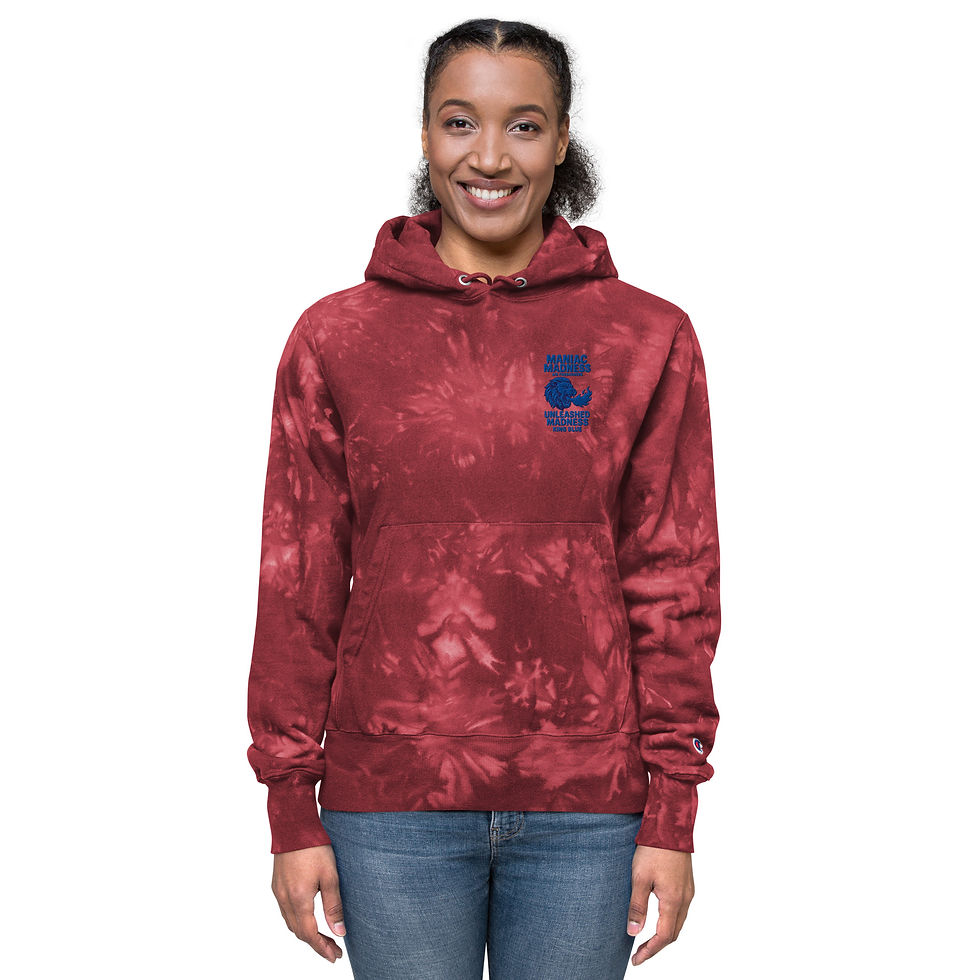 Thumbnail: Unisex Champion tie-dye hoodie