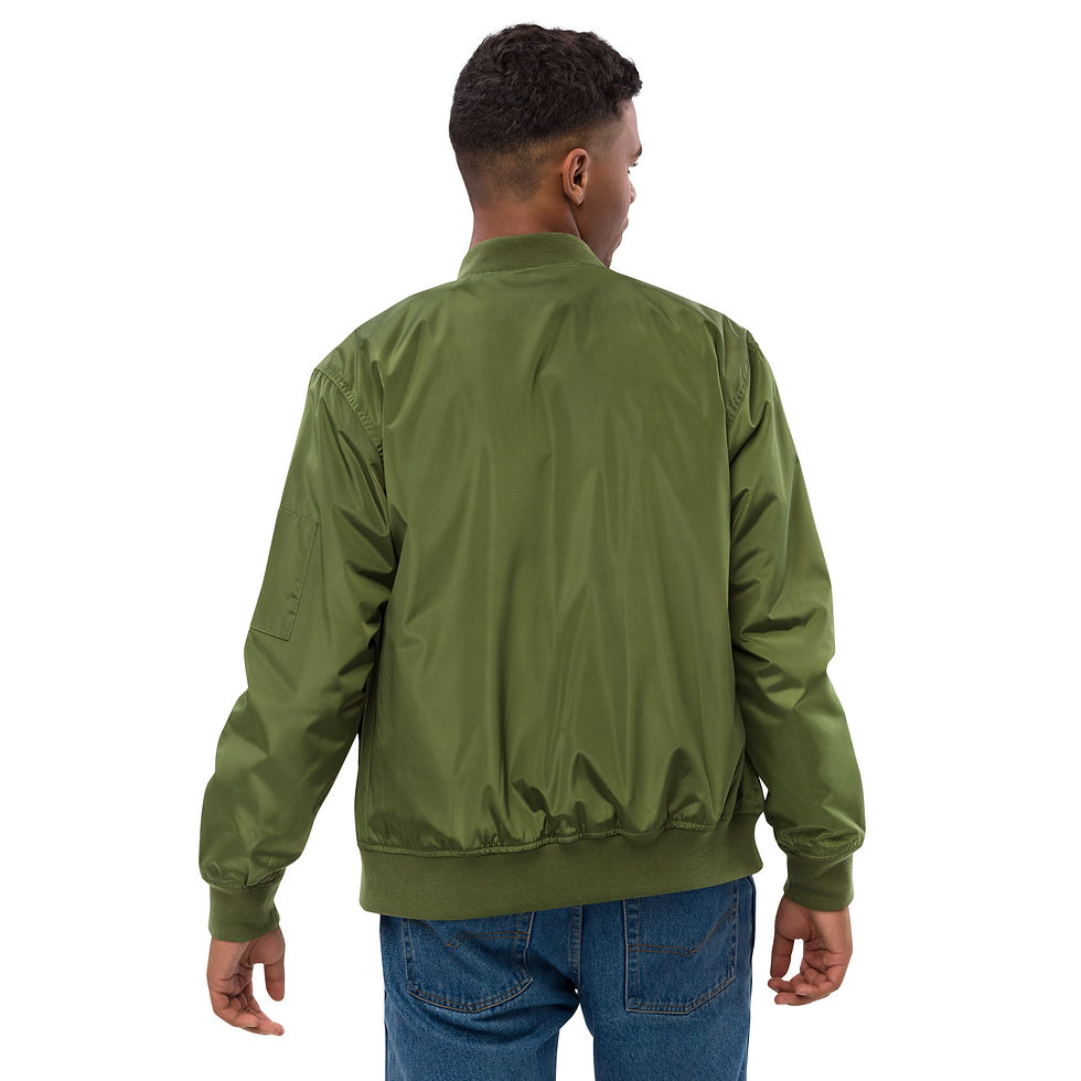 Thumbnail: Premium recycled bomber jacket