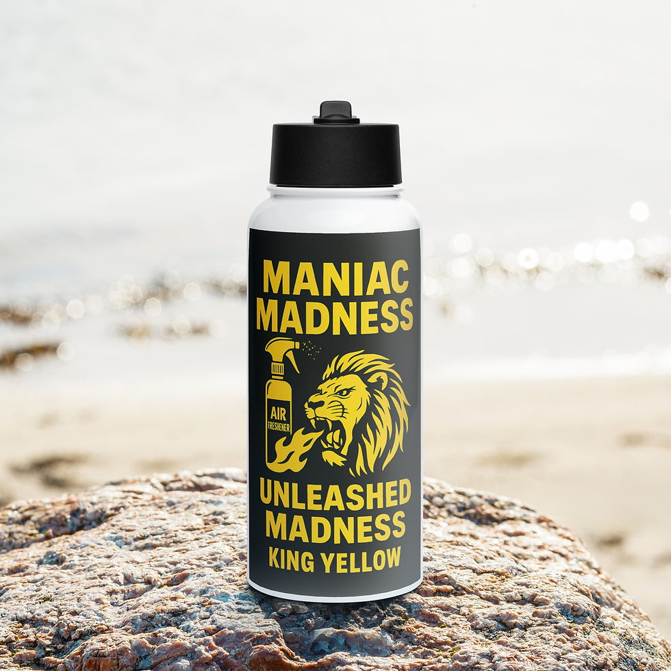Thumbnail: Stainless steel water bottle with a straw lid