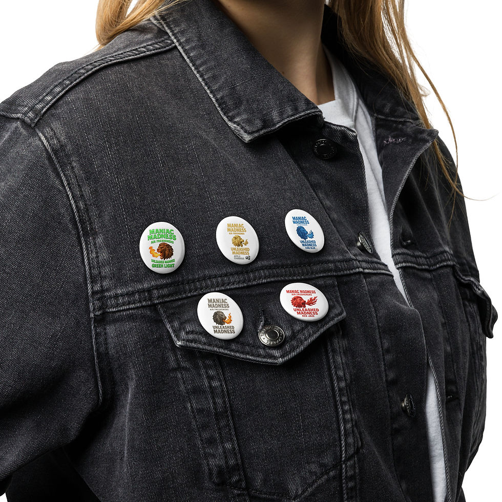 Thumbnail: Set of pin buttons
