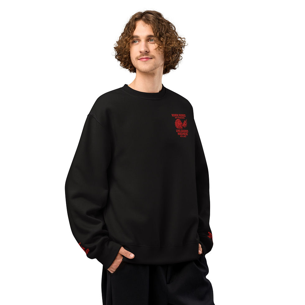 Thumbnail: Oversized heavyweight sweatshirt