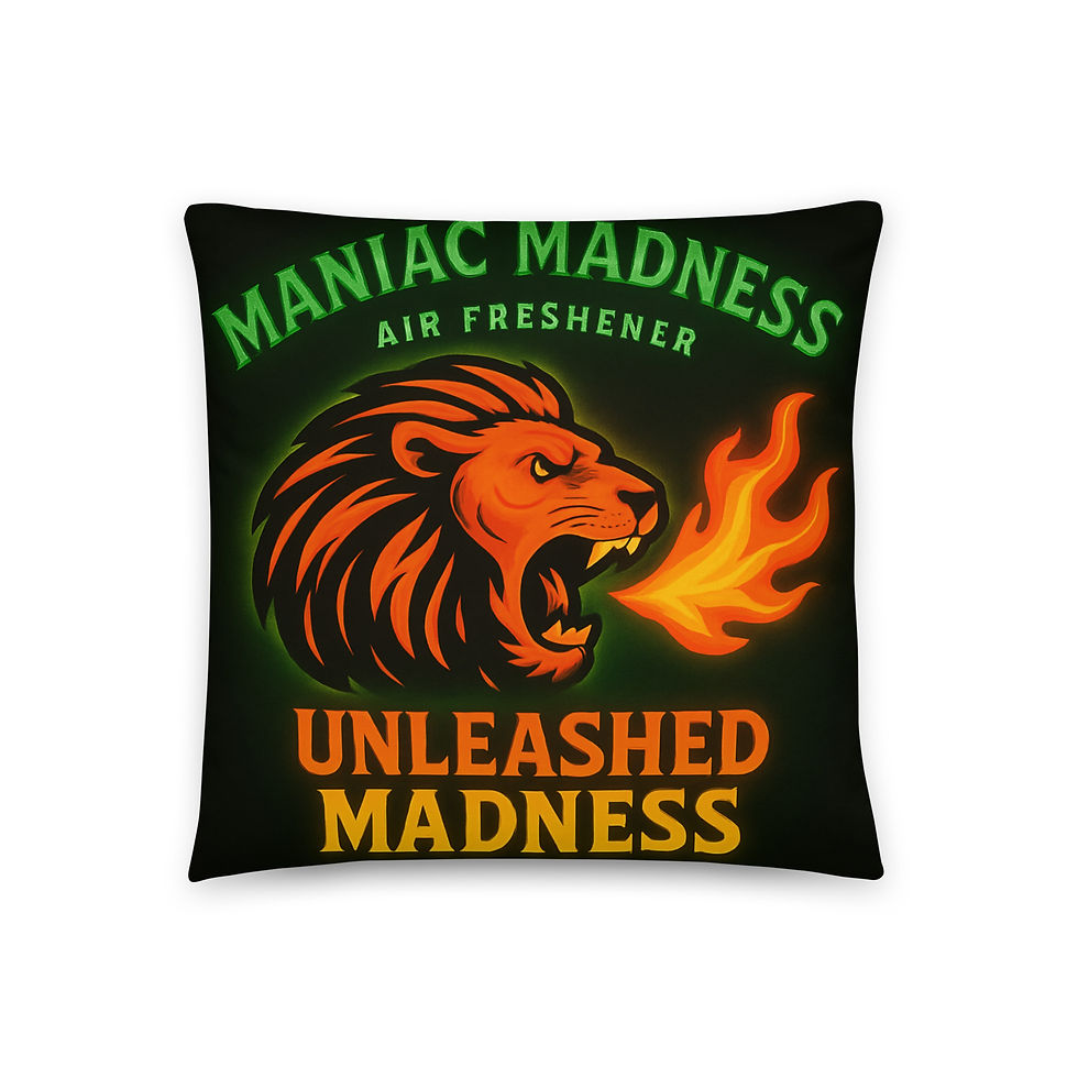 Thumbnail: Maniac Madness Air Freshener's pillow's