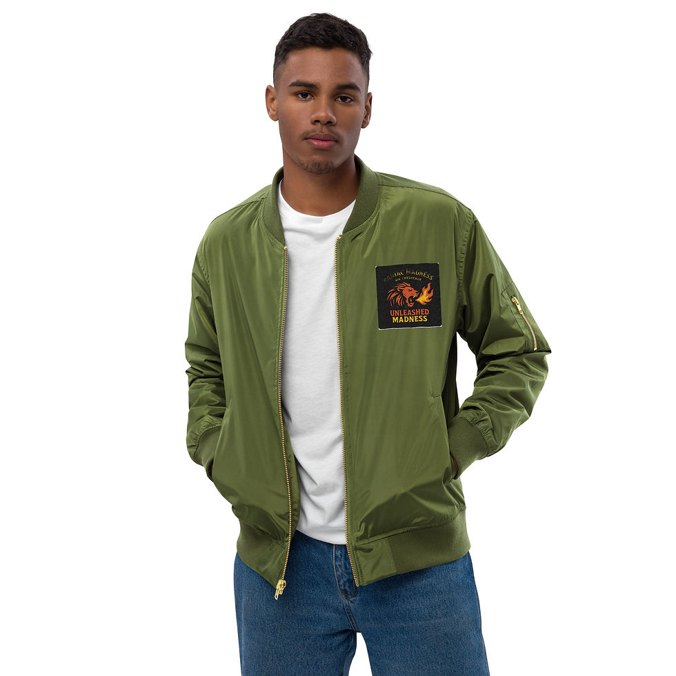 Thumbnail: Premium recycled bomber jacket
