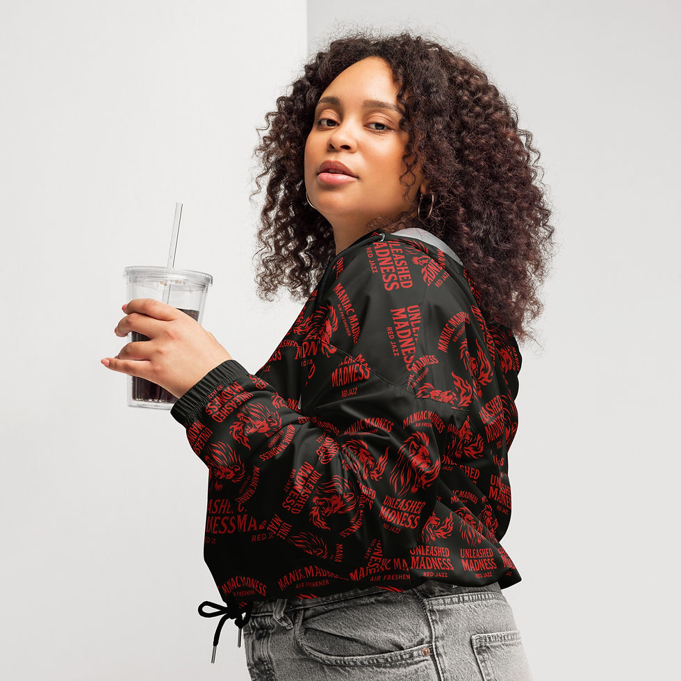 Women’s cropped windbreaker